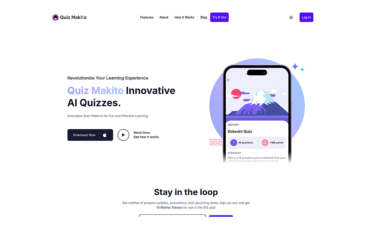 Quiz Makito screenshot