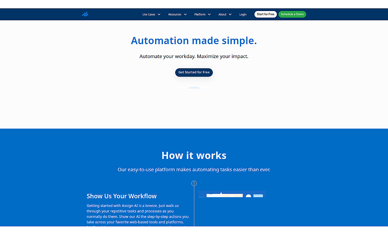 Assign-AI screenshot