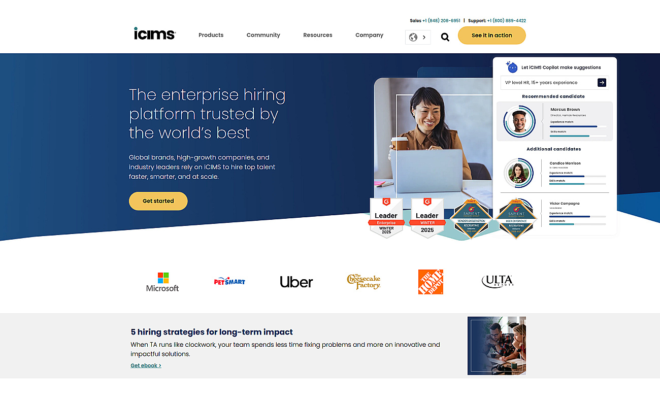 ICIMS screenshot