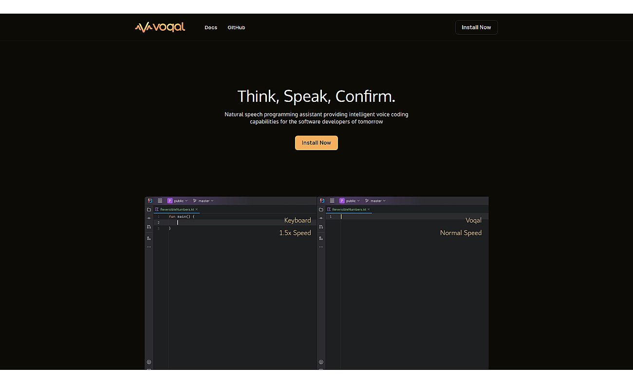 Voqal screenshot