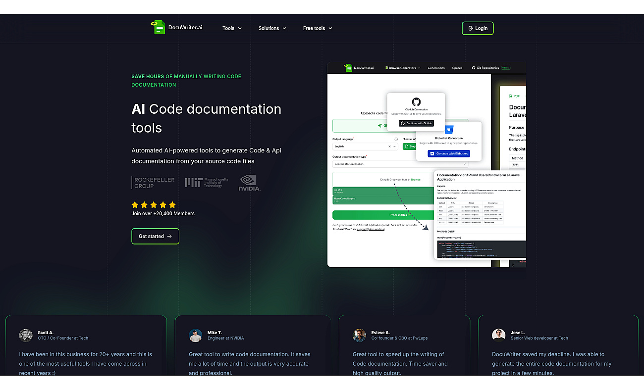 DocuWriter.ai screenshot