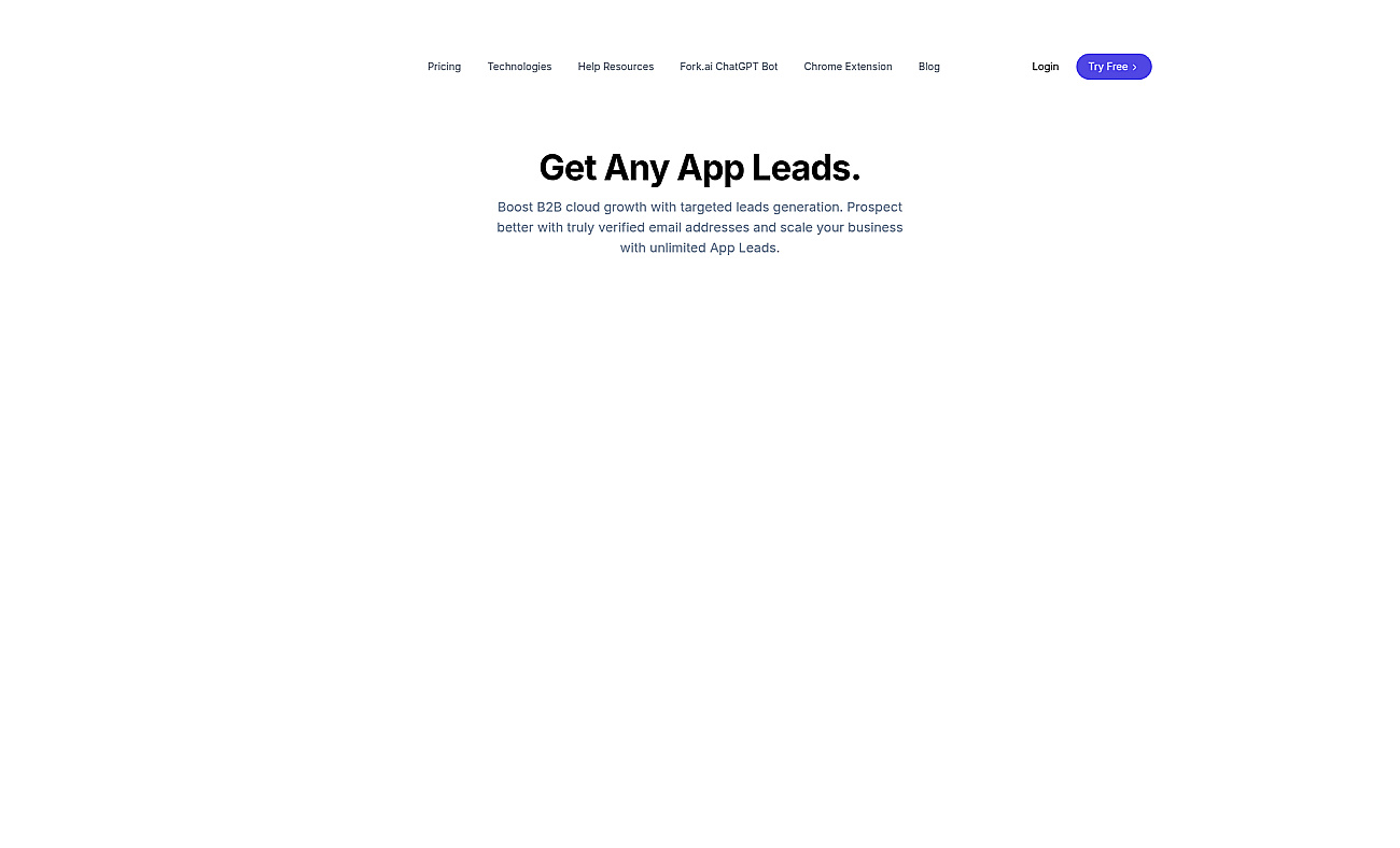 Fork.ai screenshot