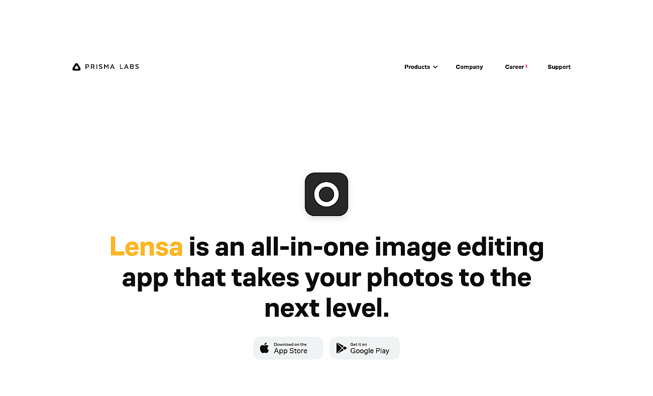 Lensa screenshot