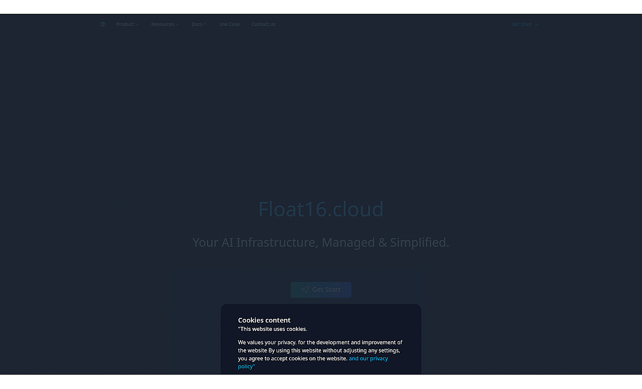 Float16 screenshot
