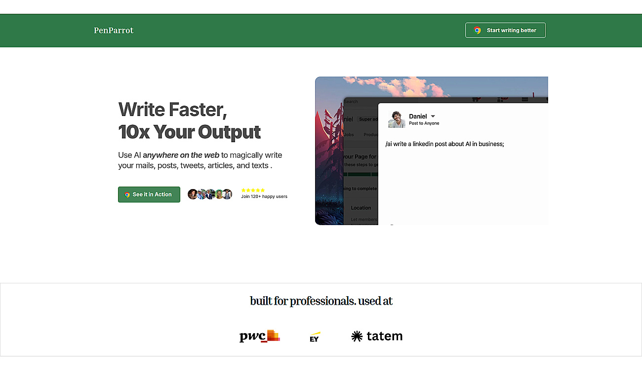 PenParrot screenshot