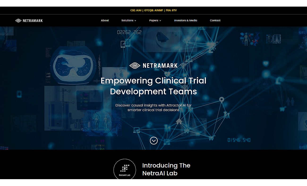 NetraMark screenshot