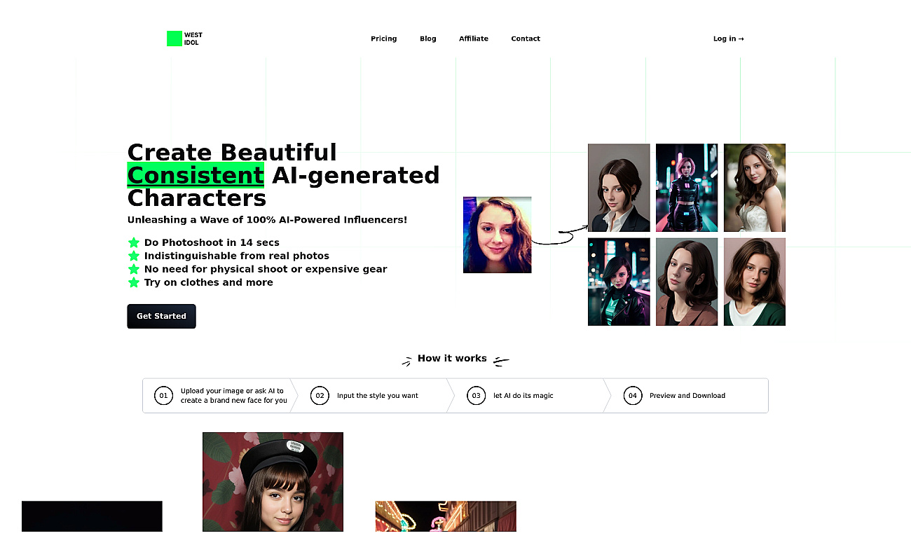 Westidol screenshot