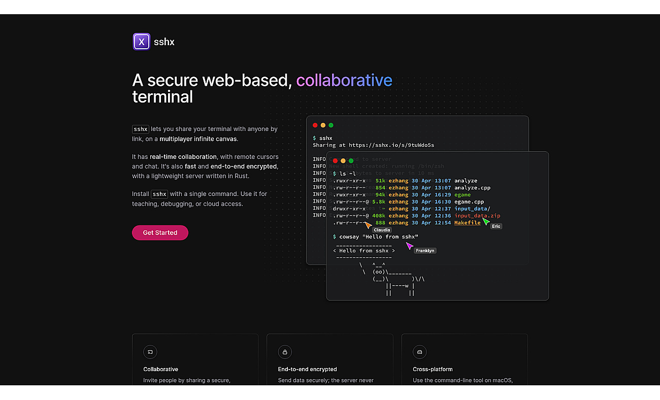 sshx screenshot