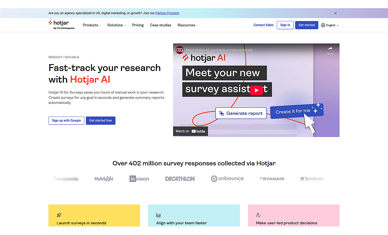 Hotjar screenshot
