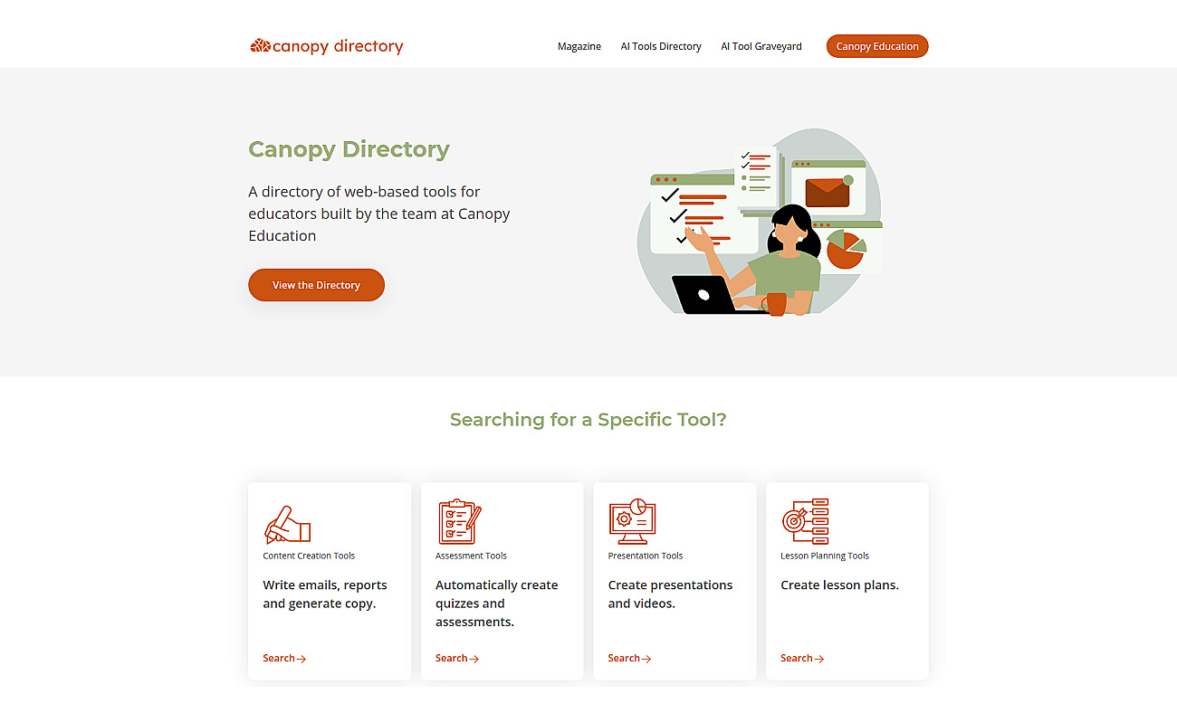 Canopy Directory screenshot