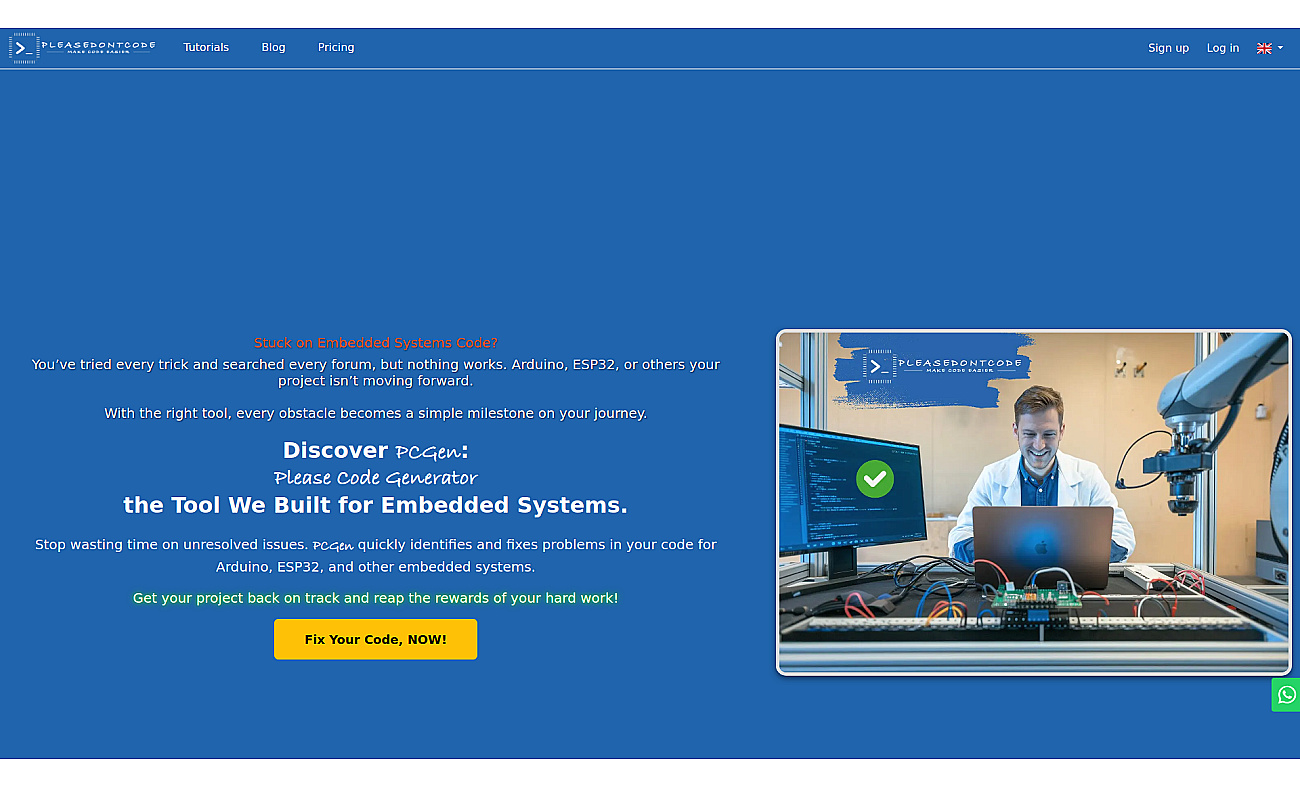 Please Don't Code screenshot