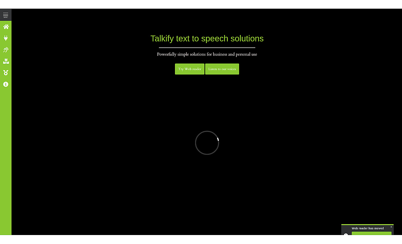 Talkify screenshot