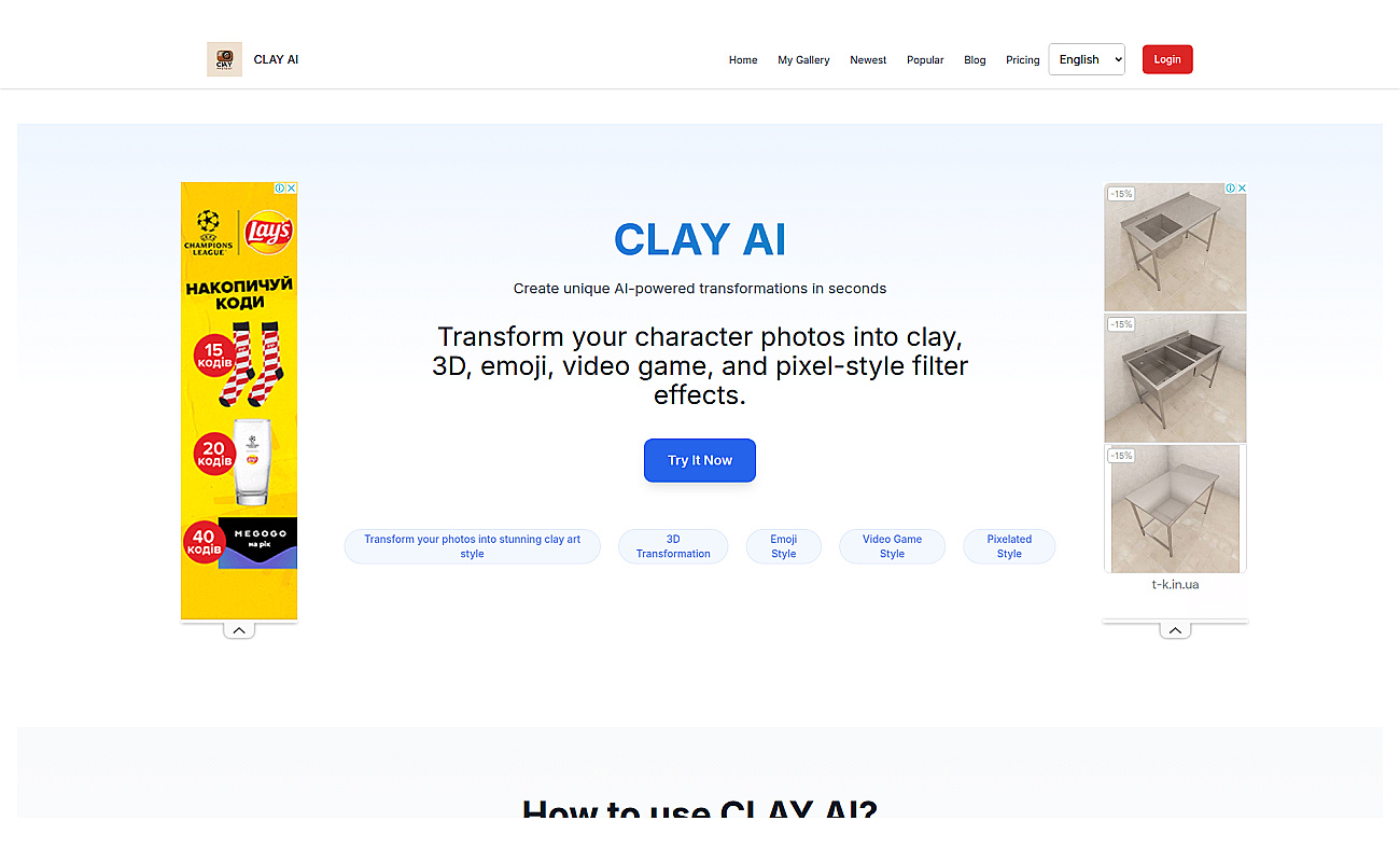 clayai screenshot