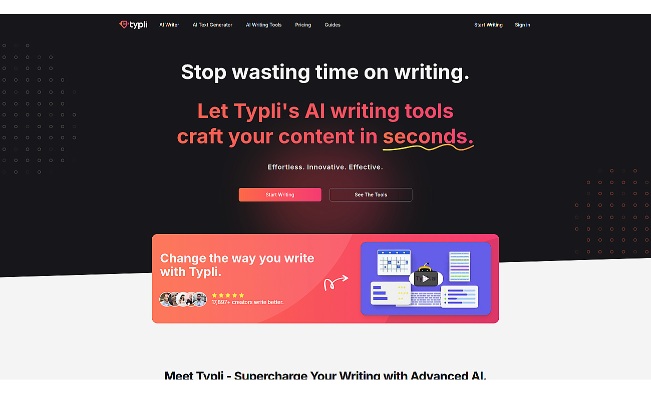 Typli screenshot