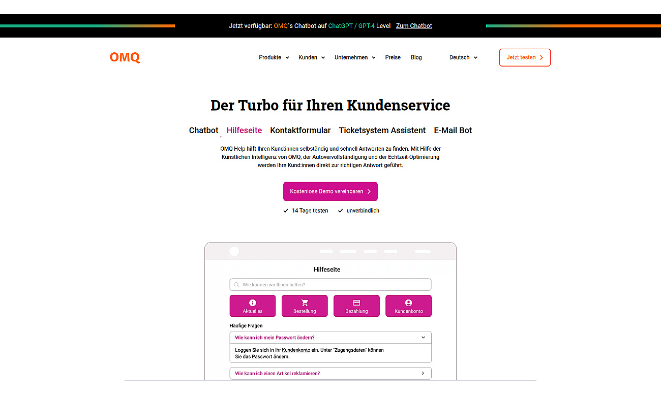 omq.de screenshot