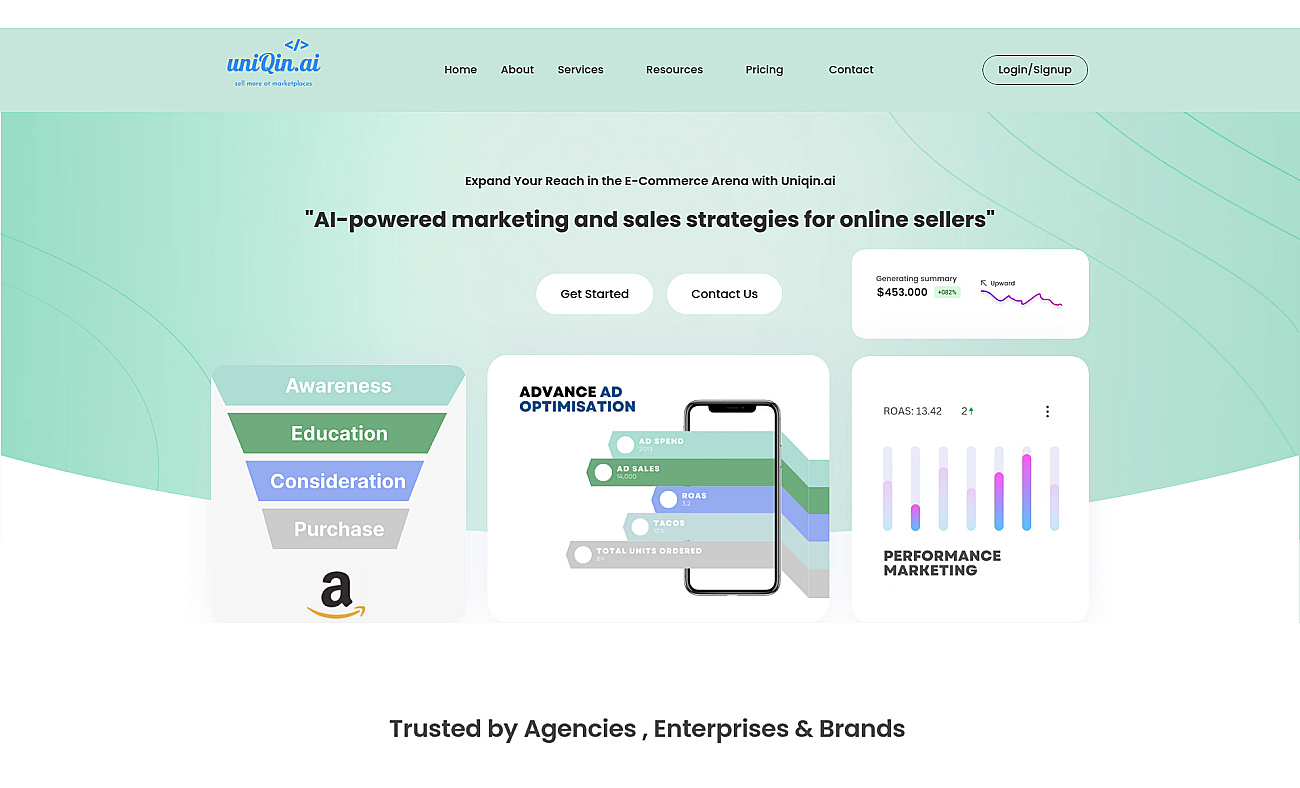 uniqin.ai screenshot