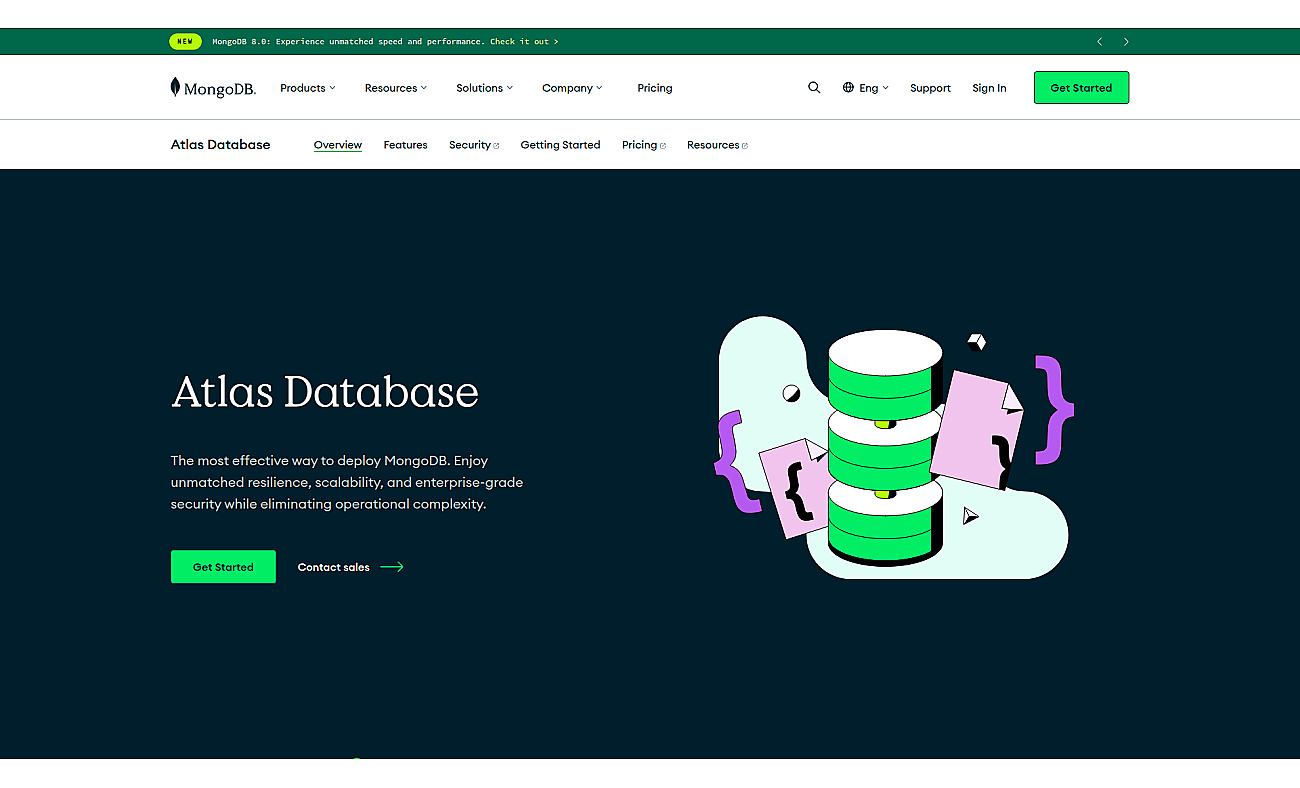 MongoDB Atlas screenshot