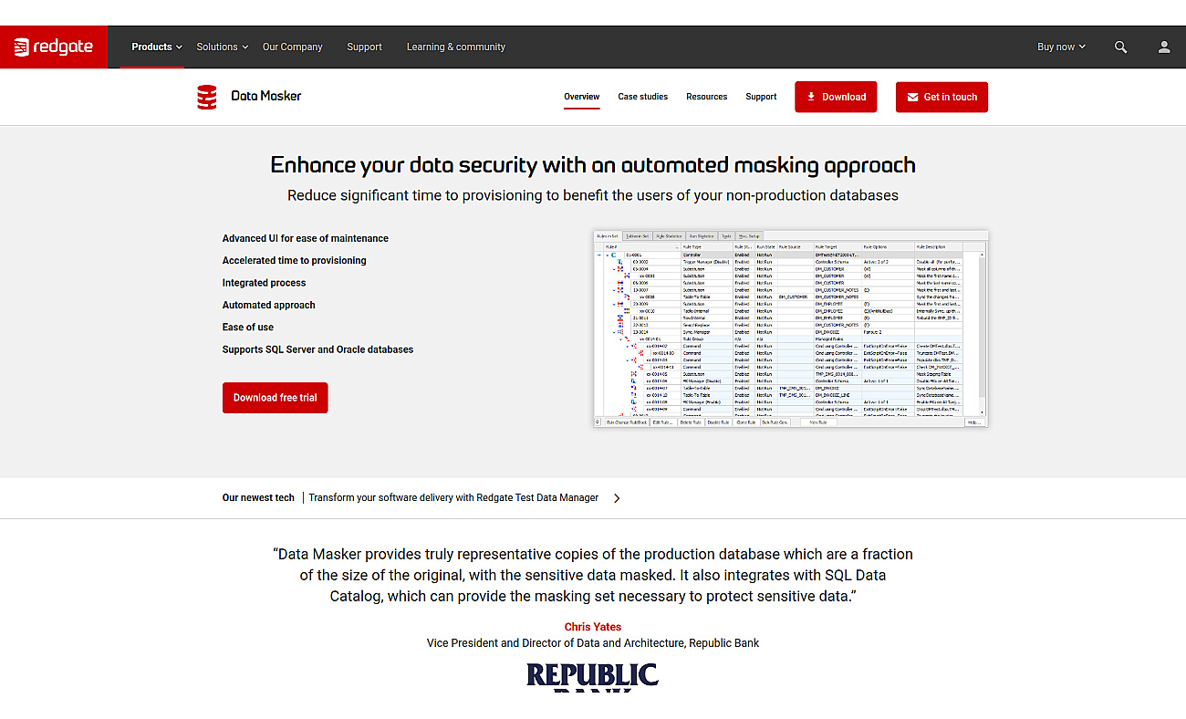 DataMasker screenshot