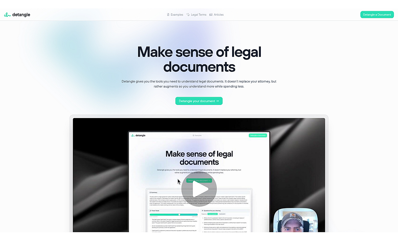 Detangle screenshot