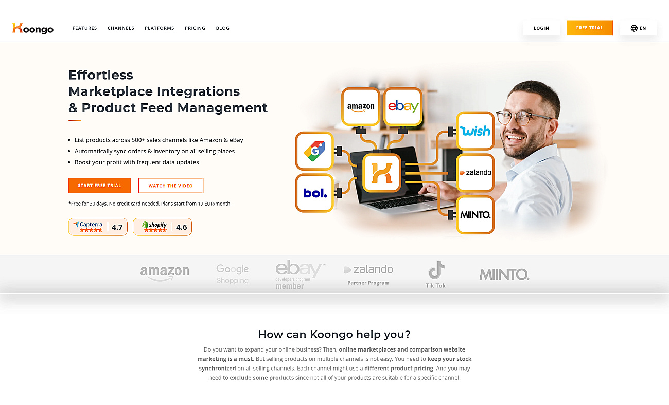 Koongo screenshot
