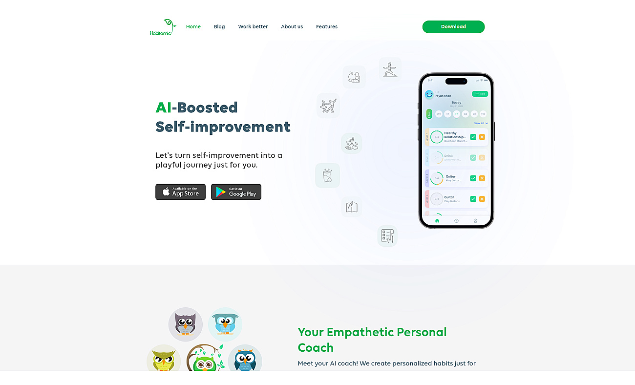 Habitomic screenshot