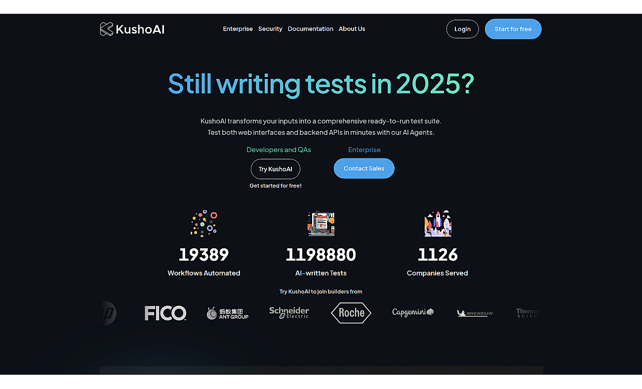 KushoAI screenshot