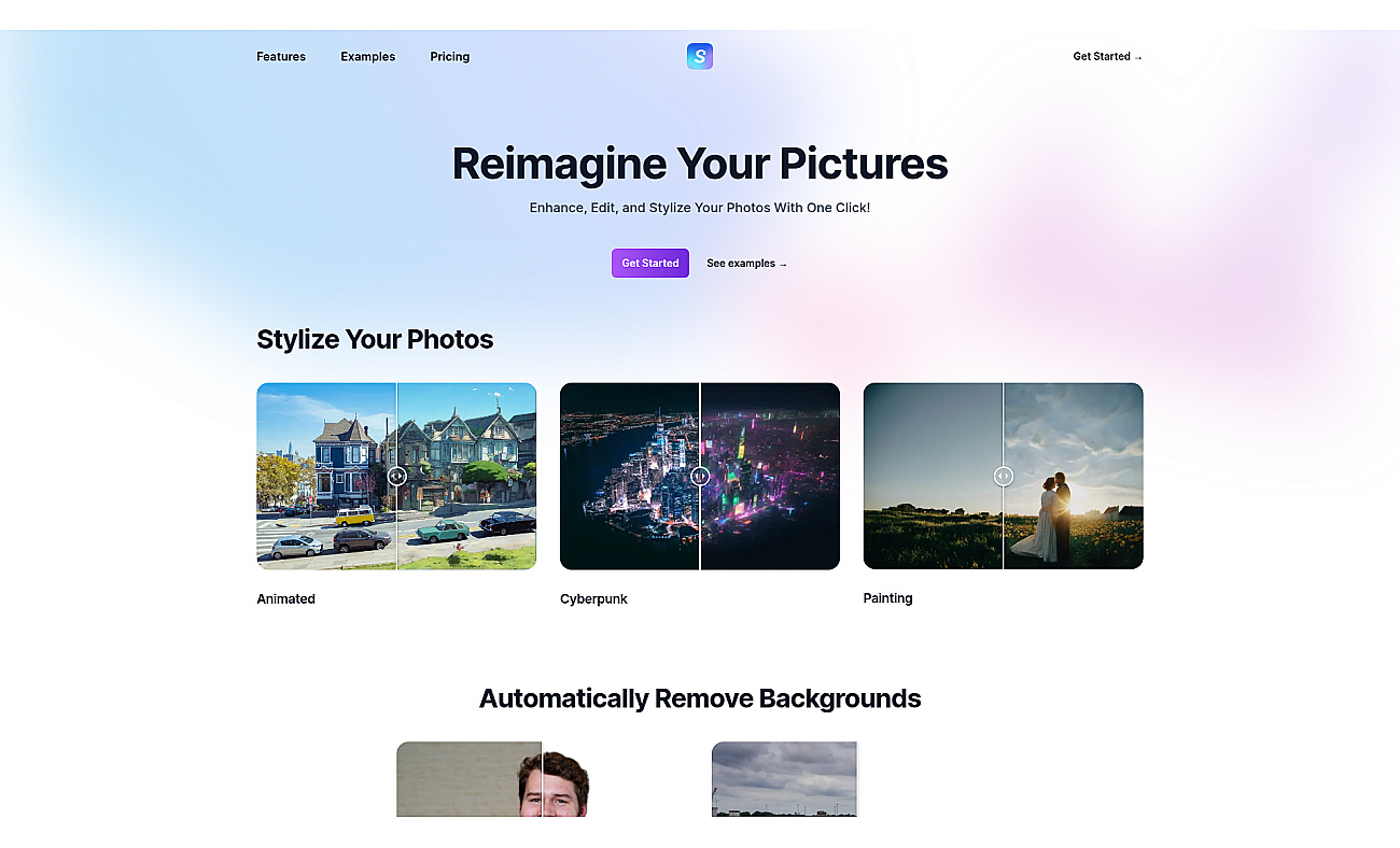 Stylize screenshot