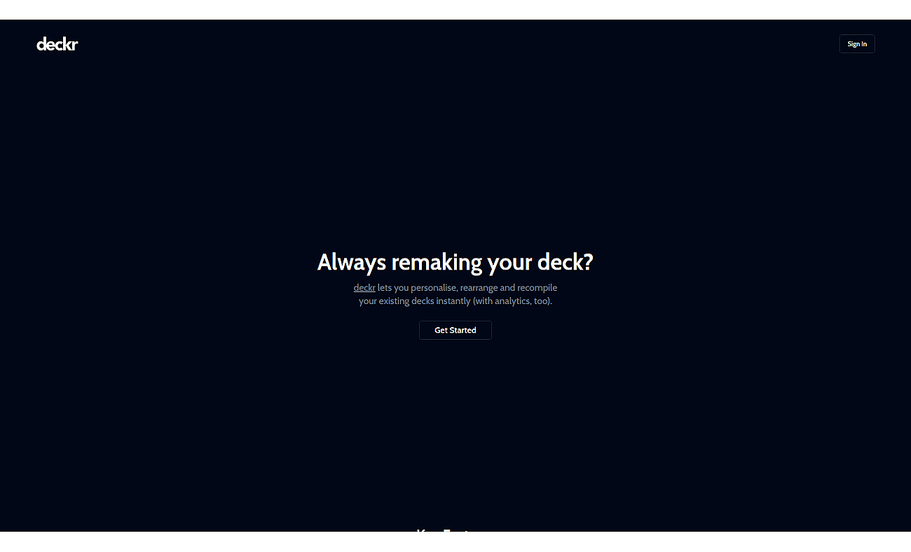 deckr screenshot