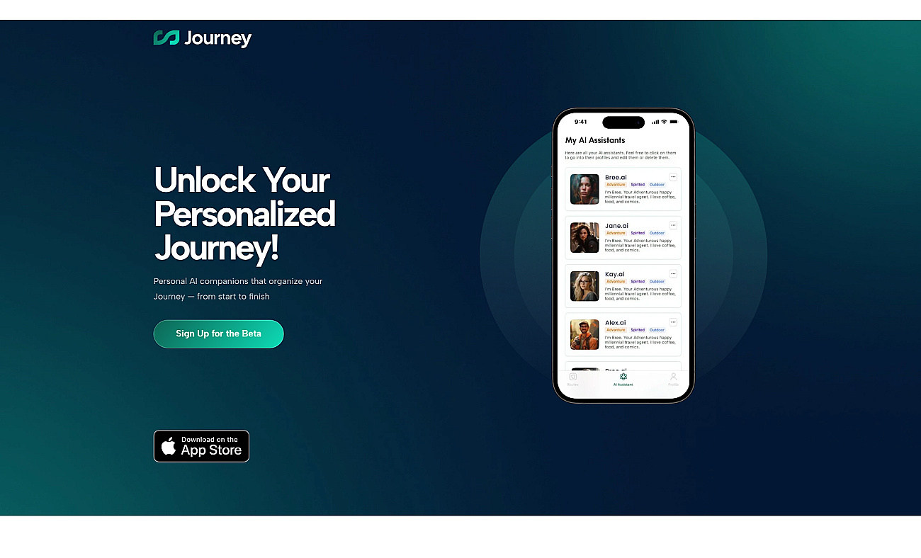 Journey.ai screenshot