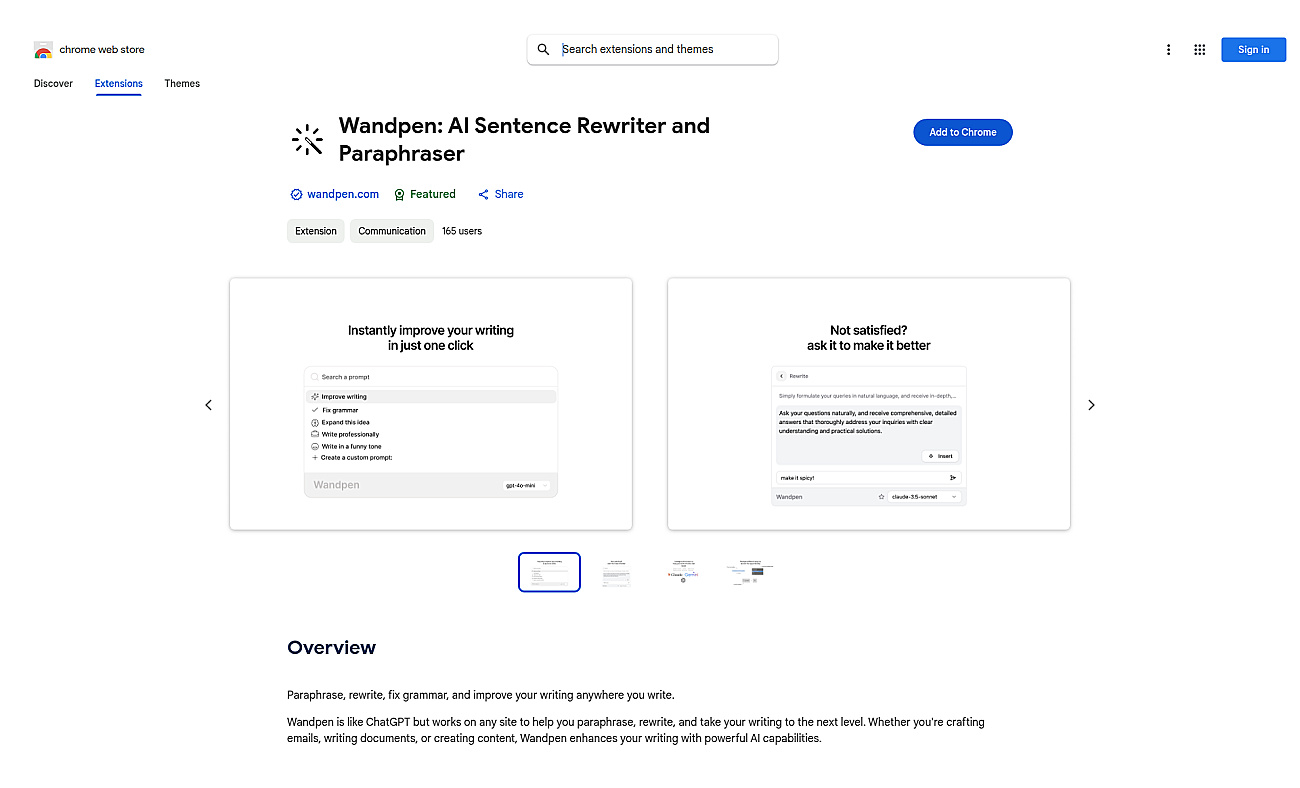 Wandpen screenshot