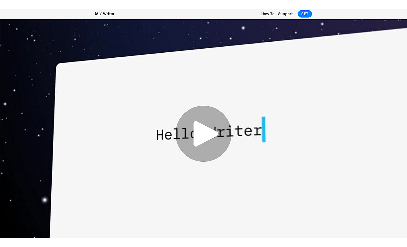 IA Writer screenshot