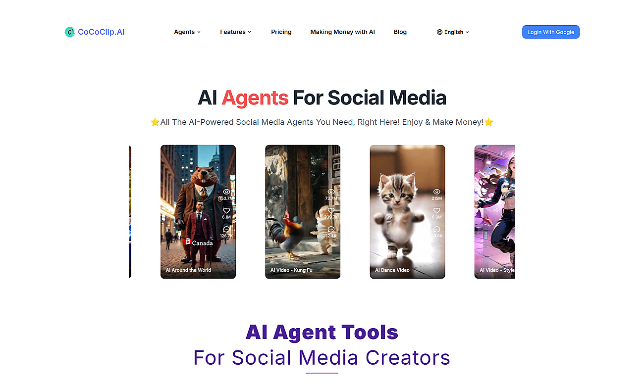 Cococlip.ai screenshot