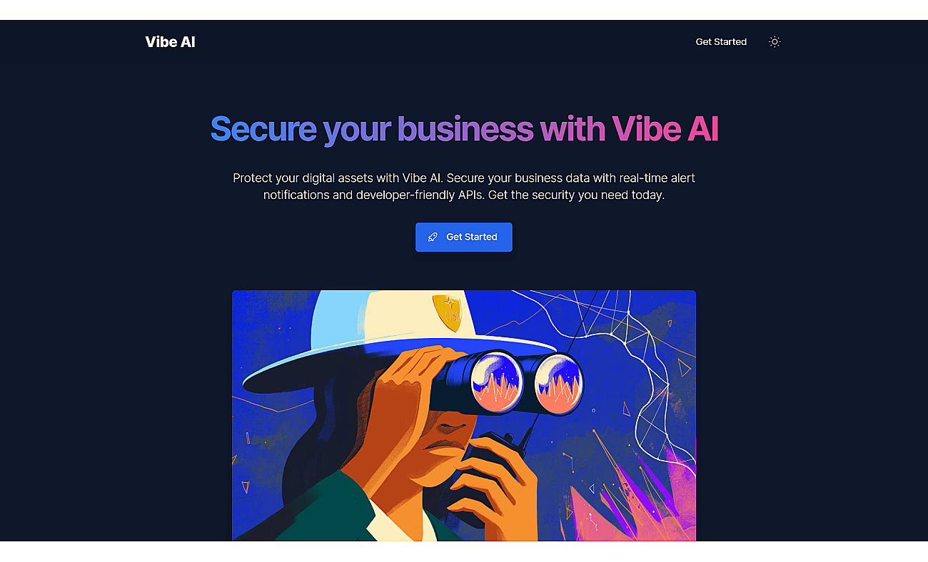 Vibe AI screenshot
