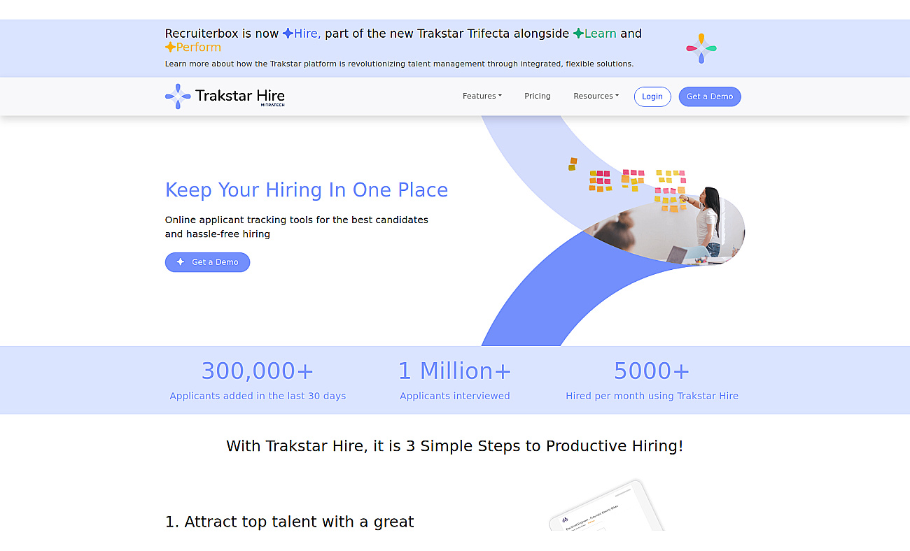 Recruiterbox screenshot