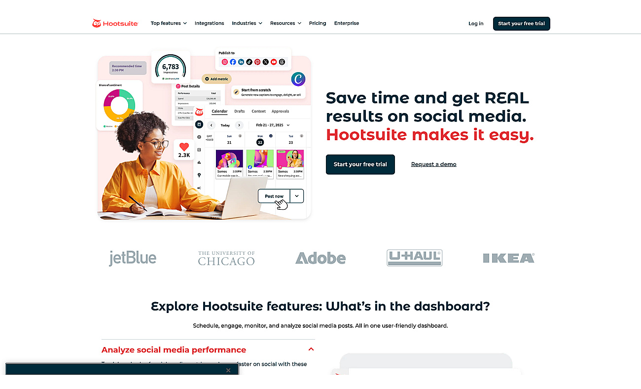 Hootsuite screenshot