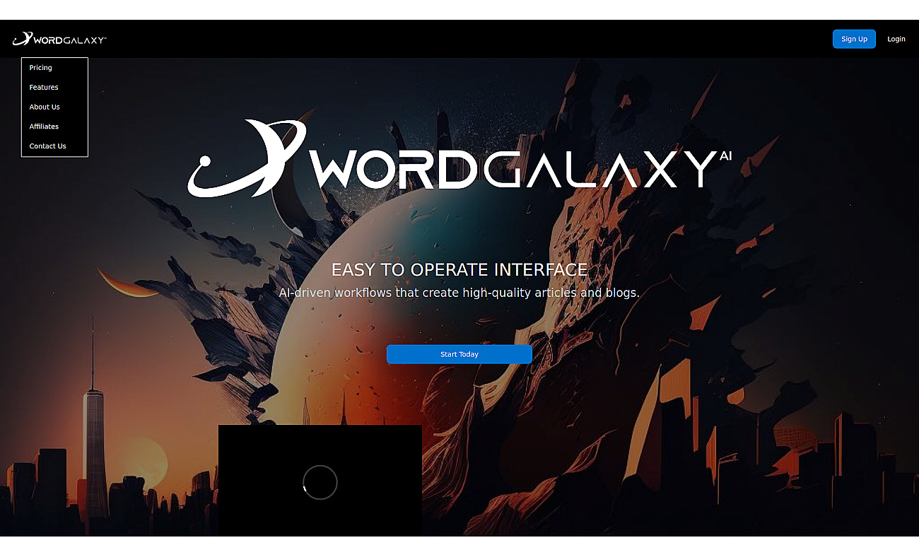 Wordgalaxy screenshot