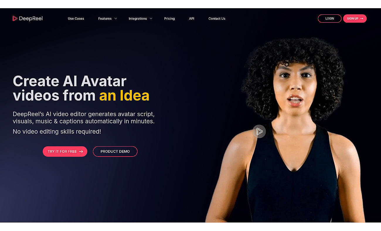 DeepReel screenshot
