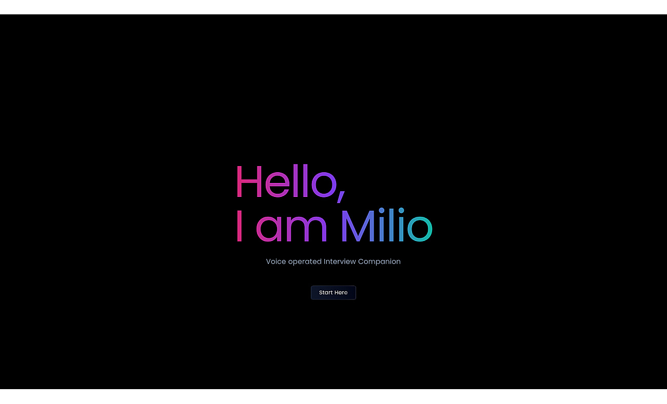 Milio screenshot