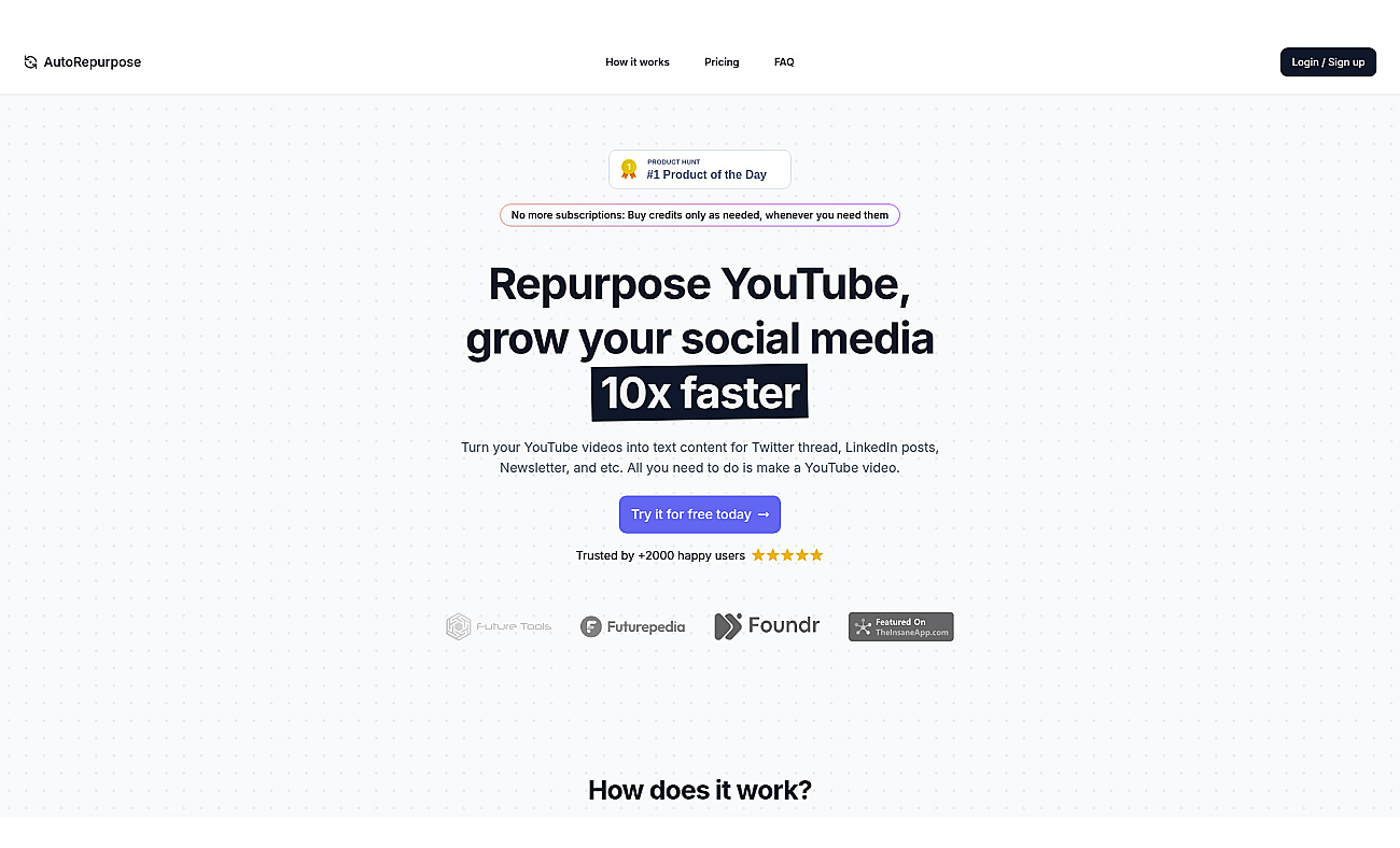 Autorepurpose screenshot