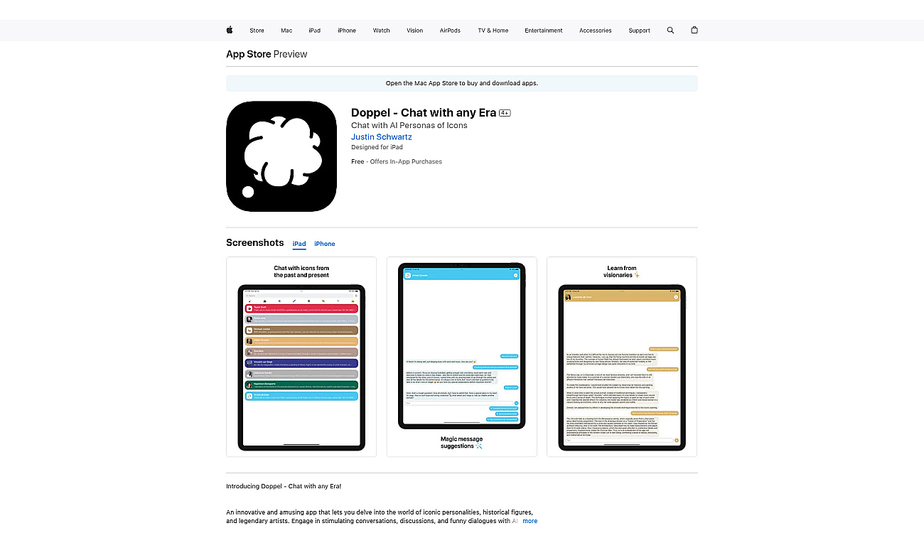 Doppel screenshot