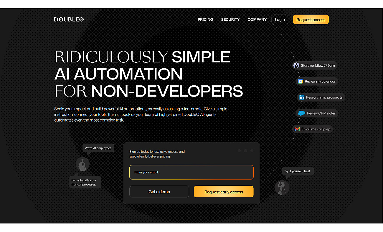 DoubleO.ai screenshot