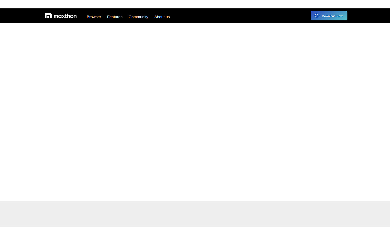 Maxthon screenshot