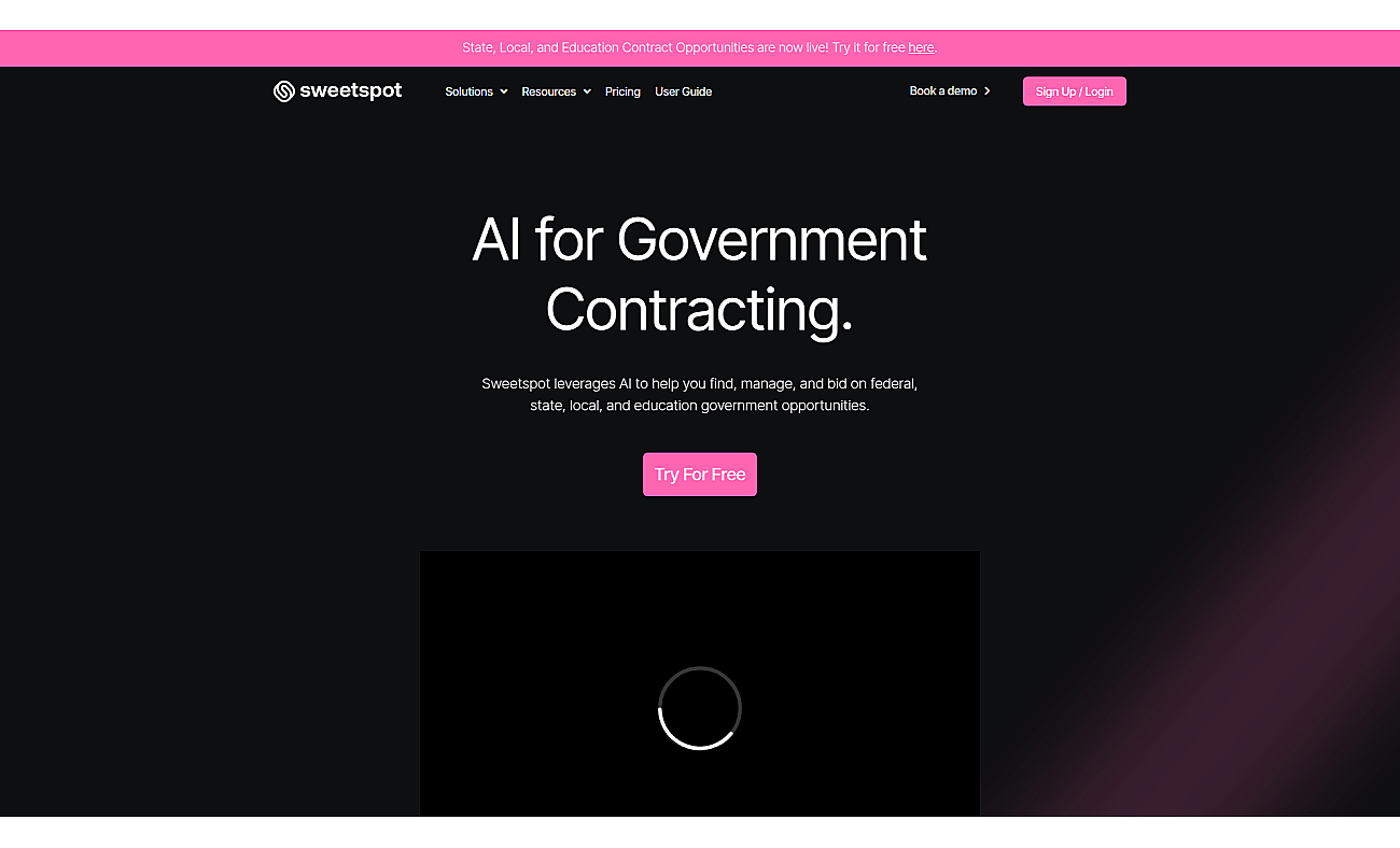 Sweetspot screenshot