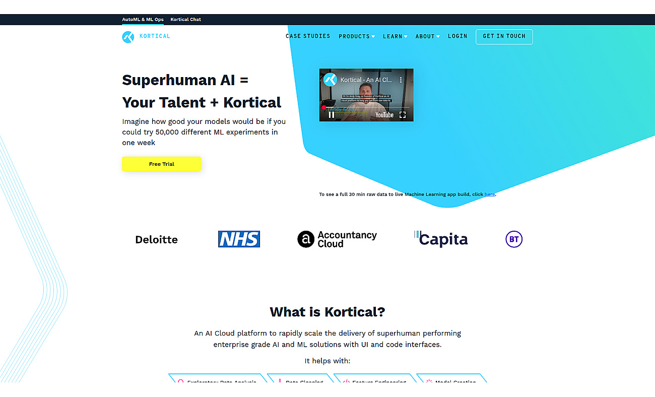 Kortical screenshot