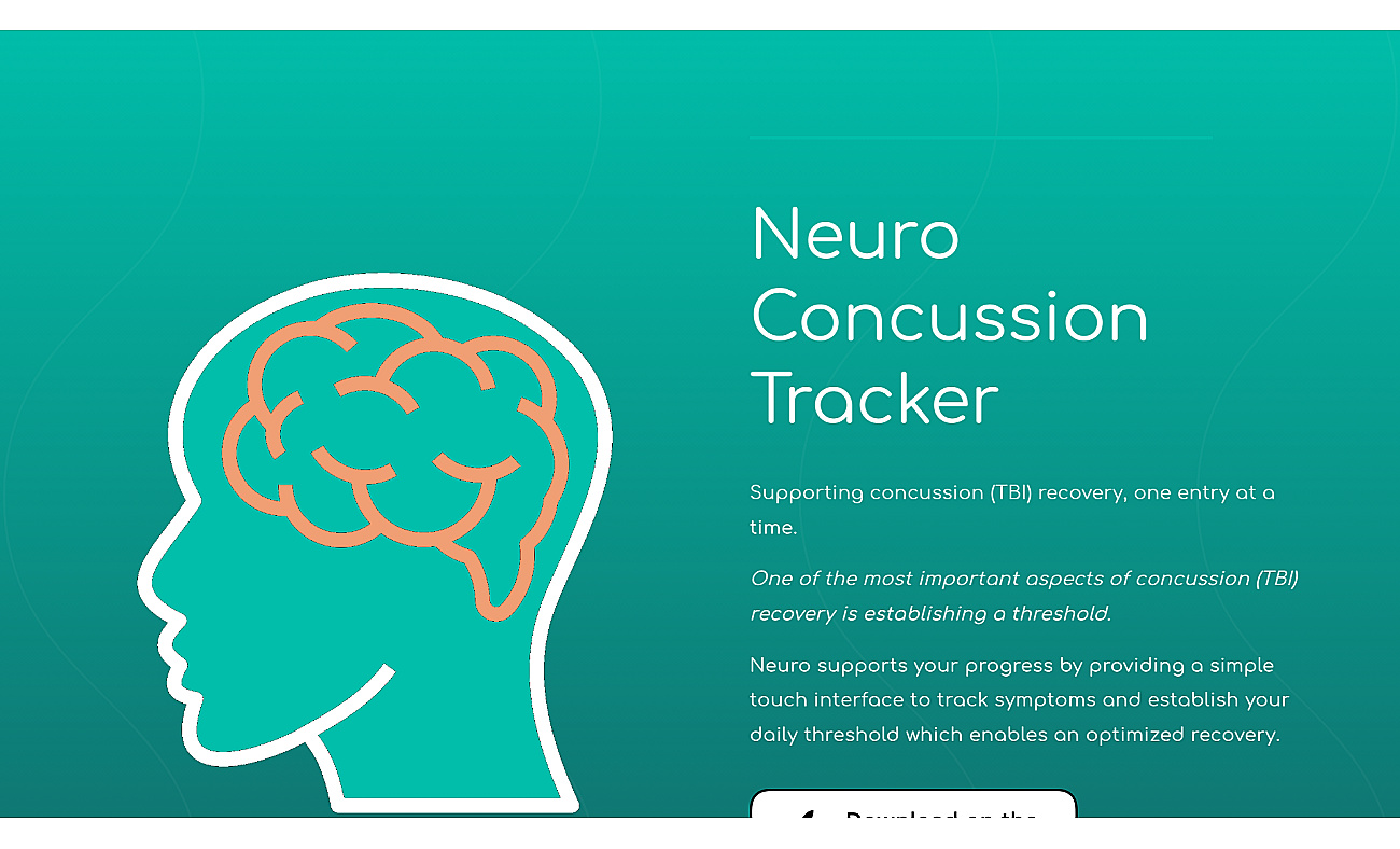 Neuro Concussion Tracker screenshot