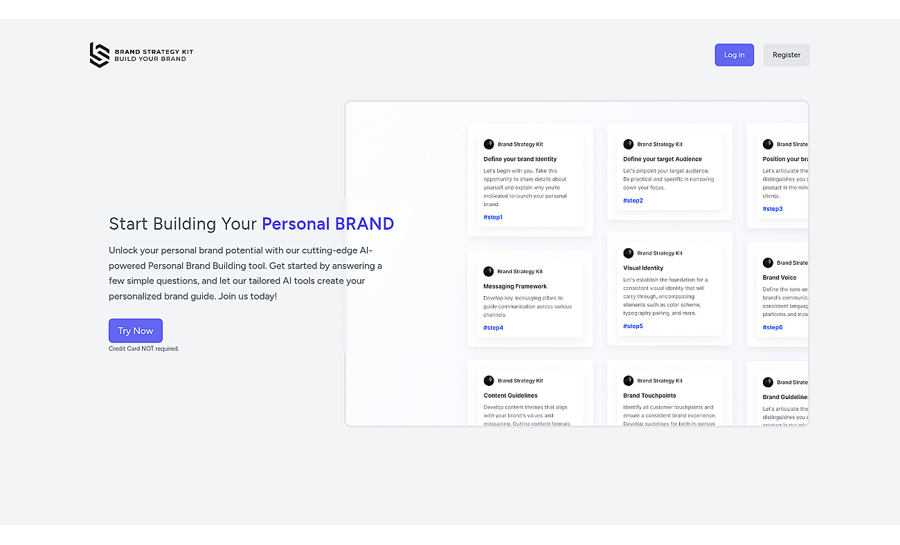 Brand Strategy Kit screenshot