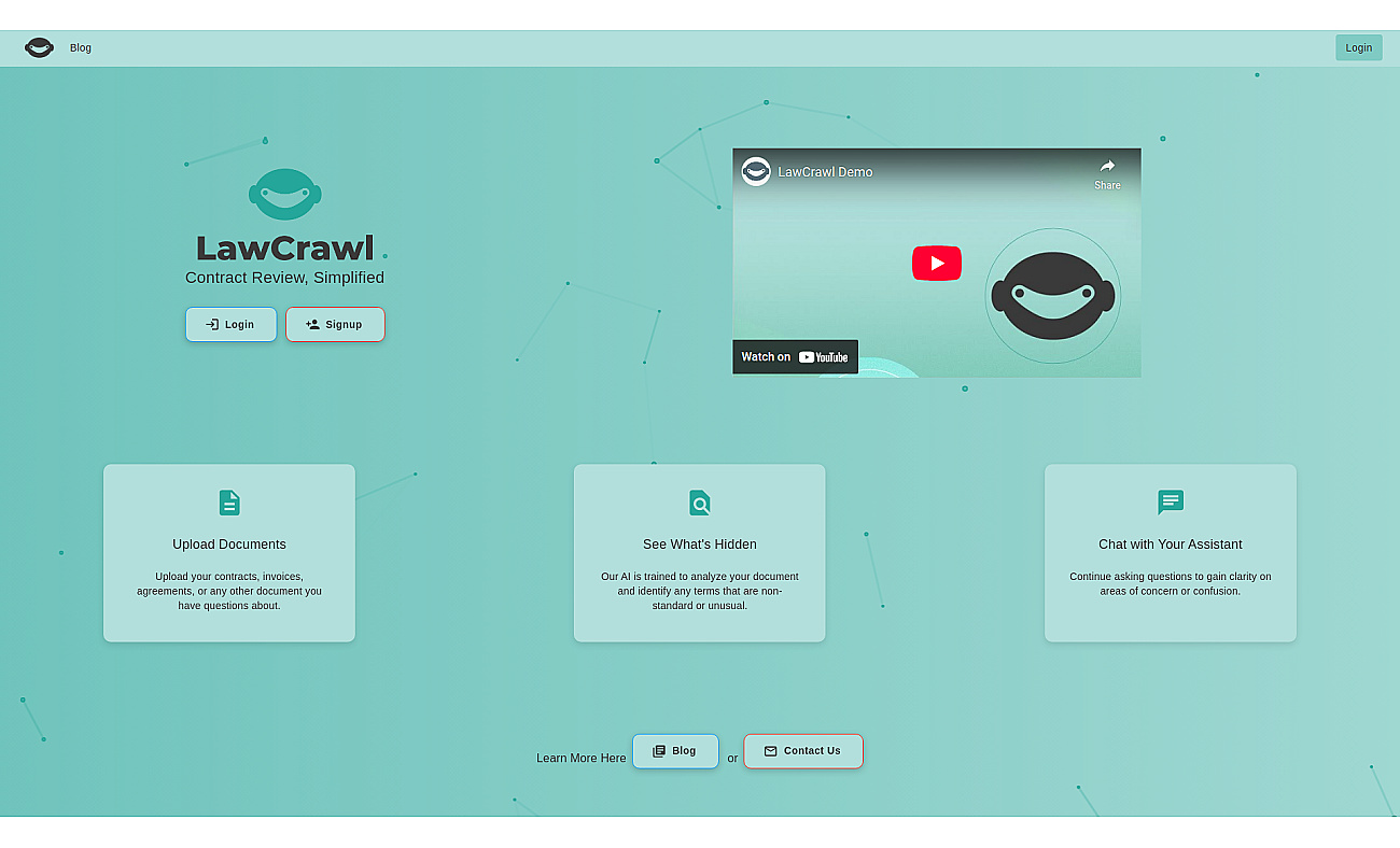 LawCrawl screenshot