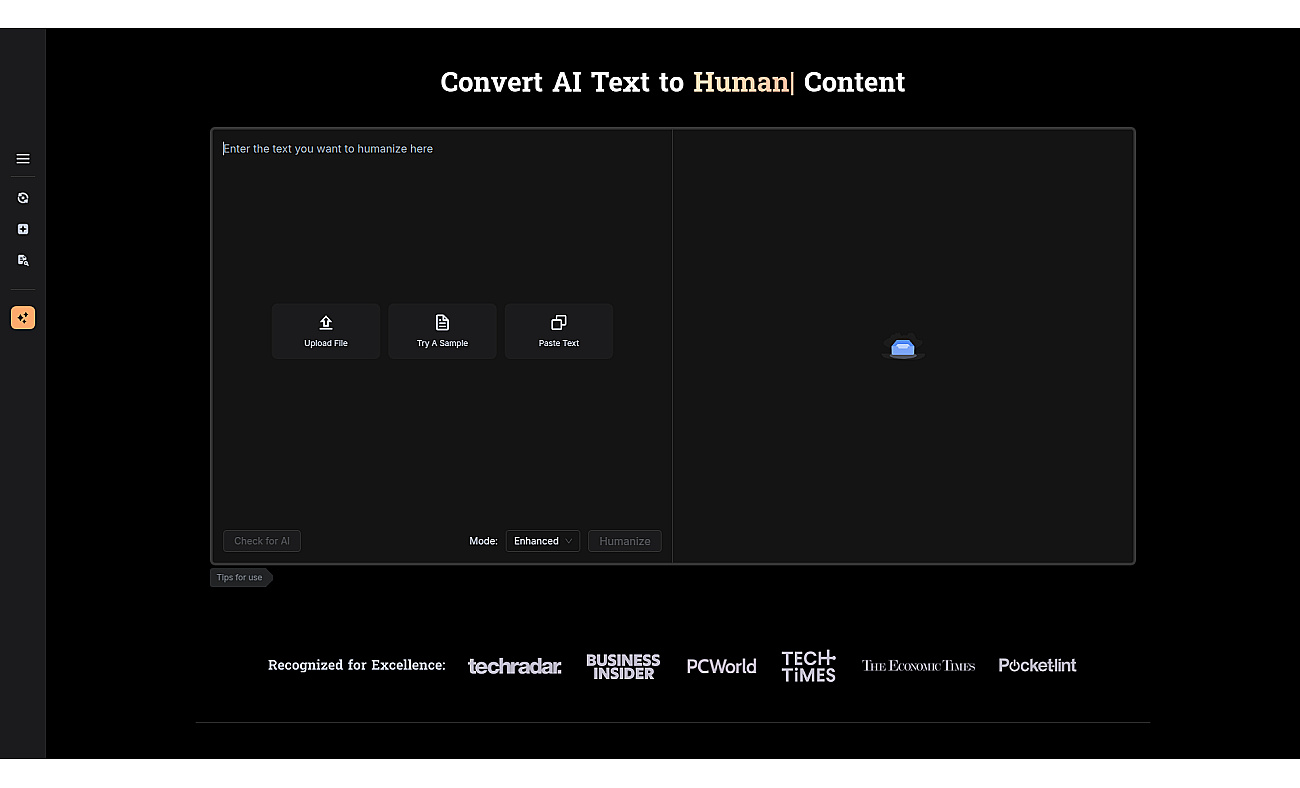 BypassGPT screenshot