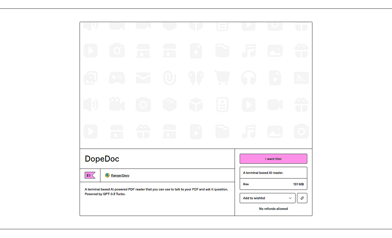 DopeDoc screenshot