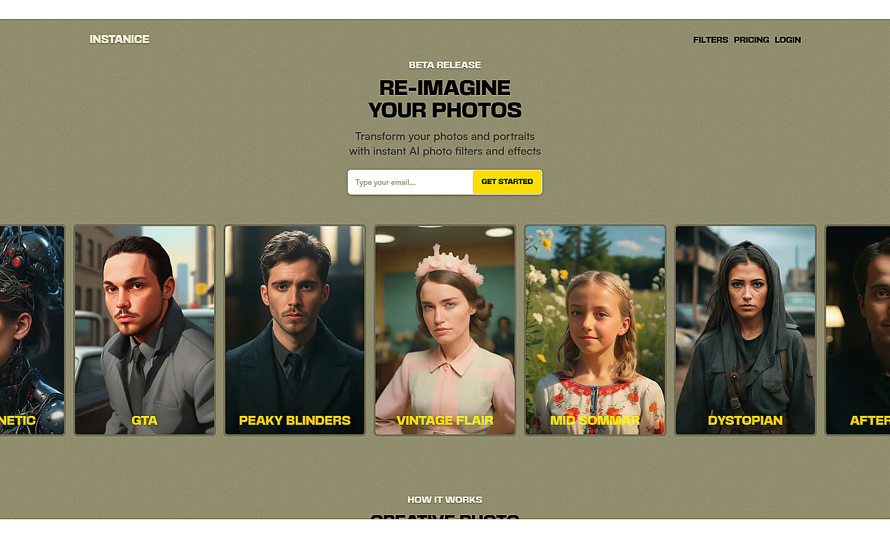 Instanice screenshot